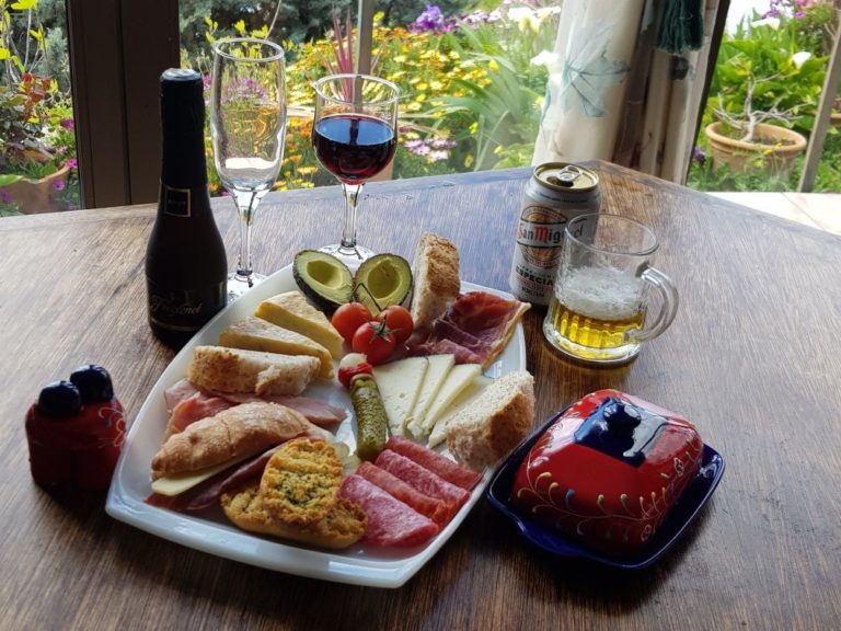 Welcome Platter at Villa Andalucia