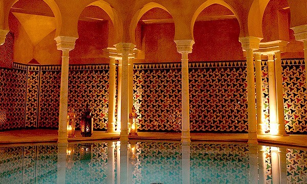 Hamman Arabic baths in Malaga part of relaxation package