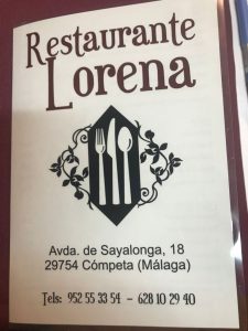 bar lorenas in competa
