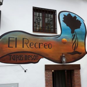 El Recreo restaurant in Cómpeta